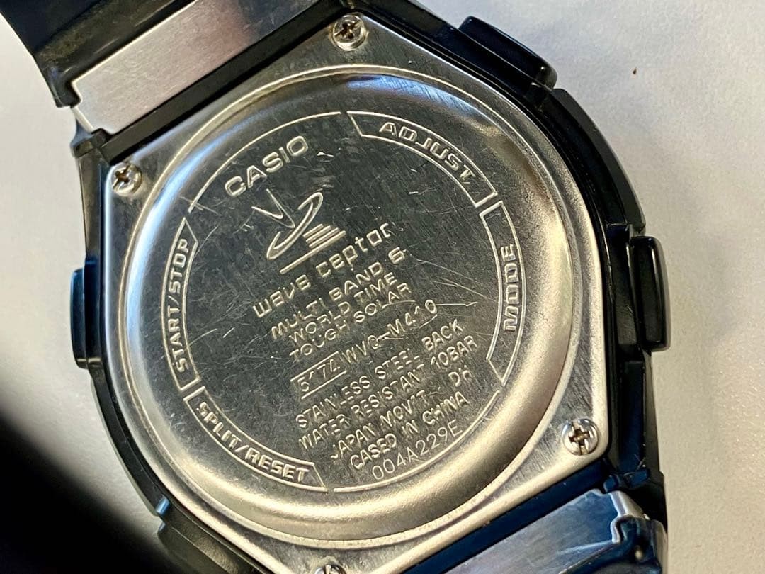 [Tested and working] CASIO Wave Ceptor Solar Radio-Controlled Watch WVQ-M410-
