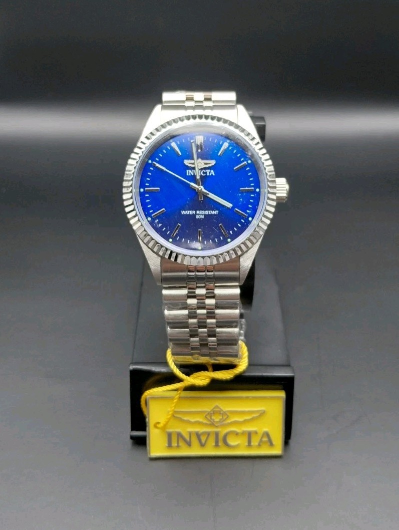 Invicta 29375 Men’s Specialty Blue Dial Stainless Steel New / Box
