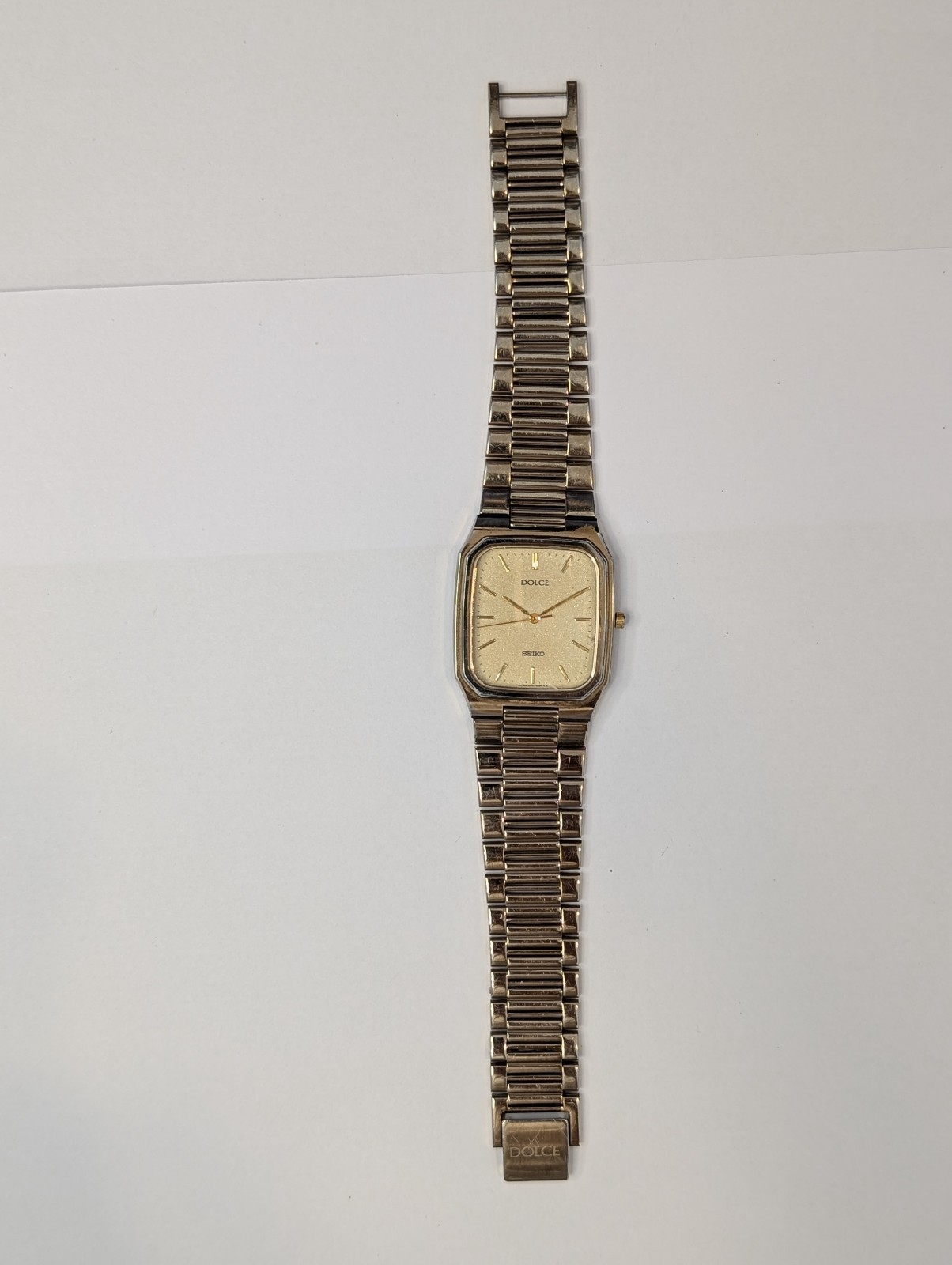 Seiko Dolce 8N41-5140 Titanium Carbide 10Bar JDM Quartz Original Bracelet 1992