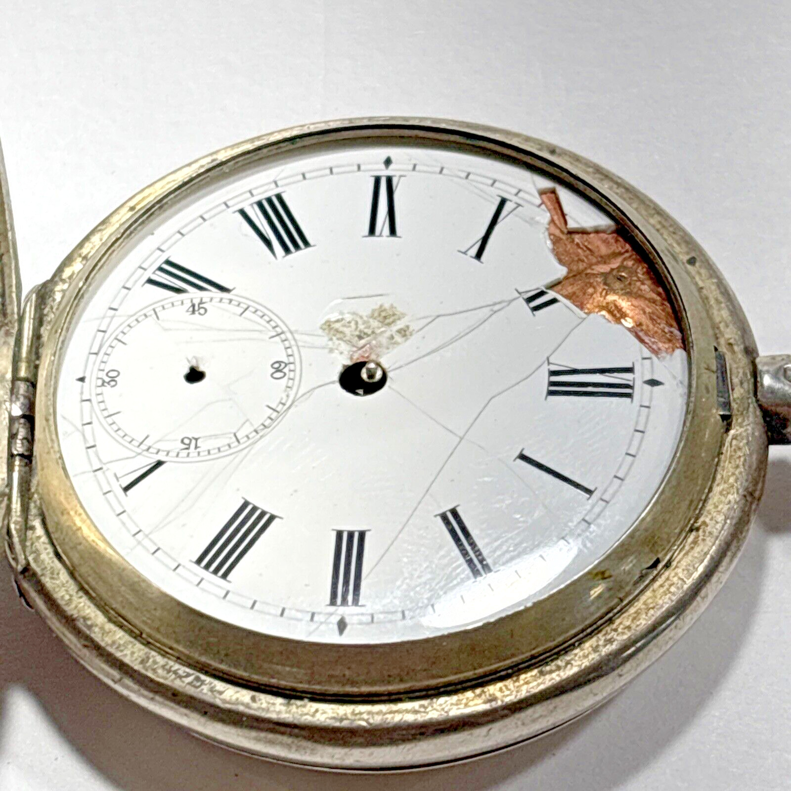 J. GOLDMANN, LWOW (LVIV), POLAND RETAILER C. 1890 DIOGENE SILVER POCKET WATCH