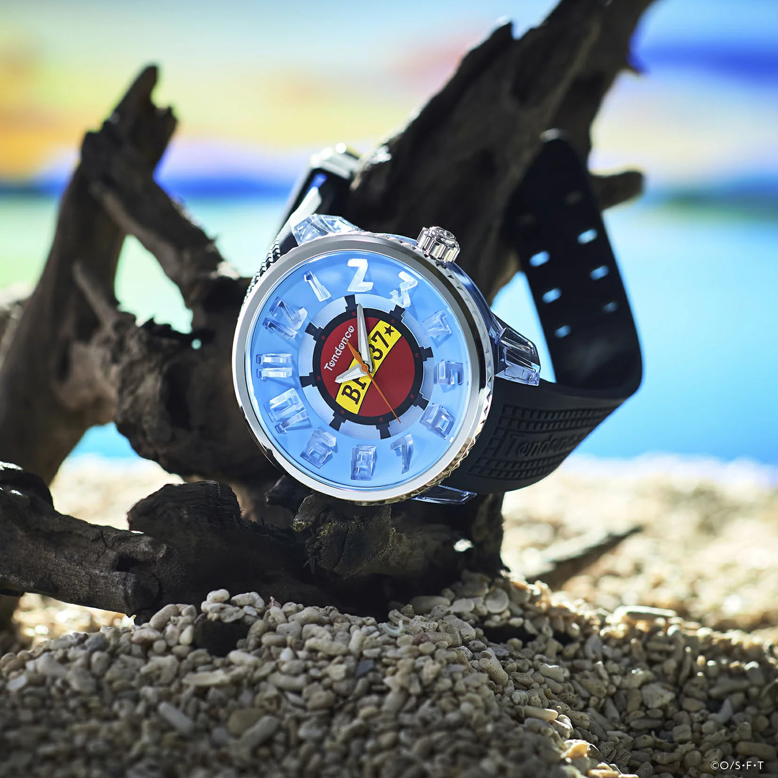 Tendence ONE PIECE Franky FLASH LED Watch TY532028 Limited Edition New