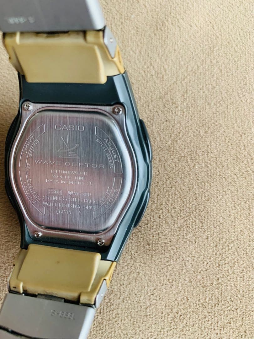CASIO WAVE CEPTOR Solar Watch.