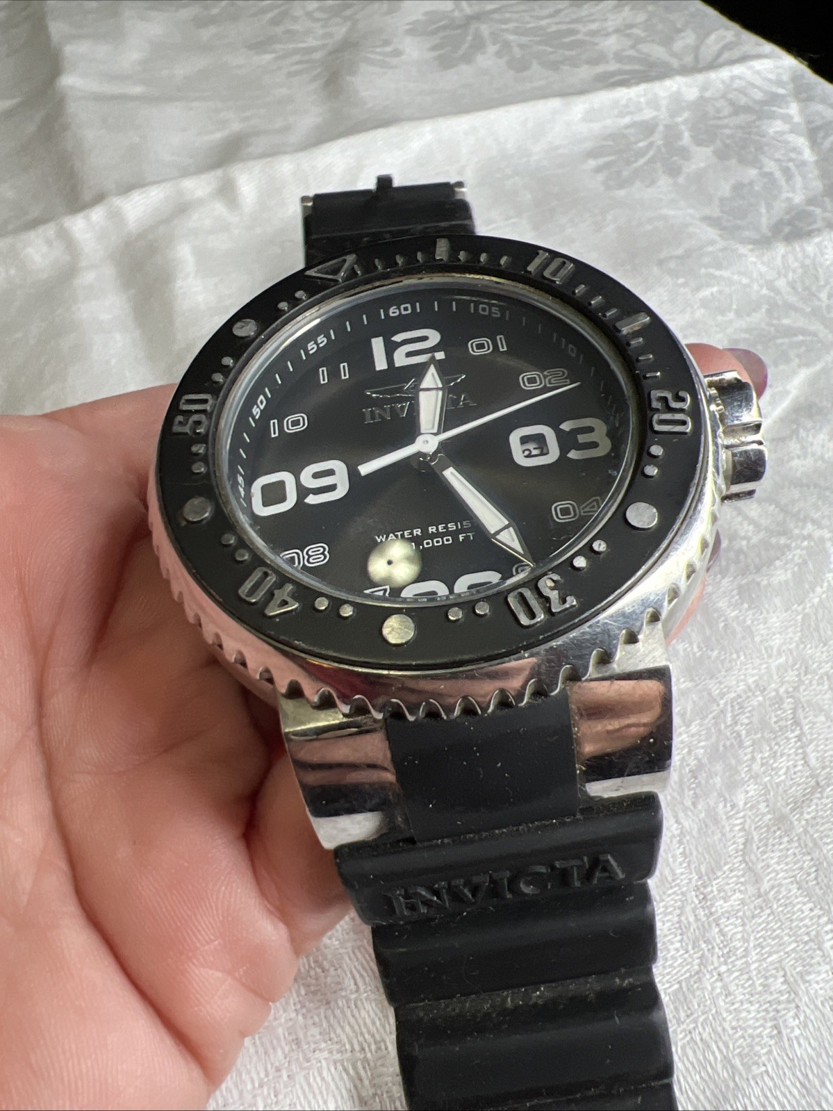 2 PC Invicta Watch Parts Repair Lot Reserve Venom Swiss Made Flame Fusion