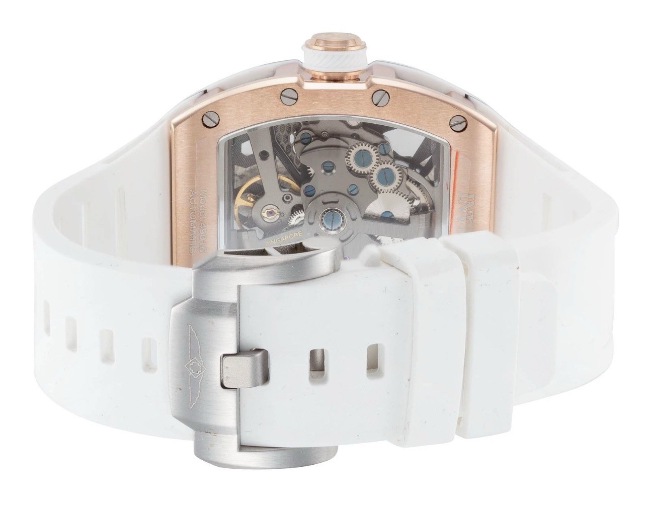 🔥Invicta S1 Rally AUTOMATIC Men’s Watch w/ Skeleton Dial 41mm White 49015