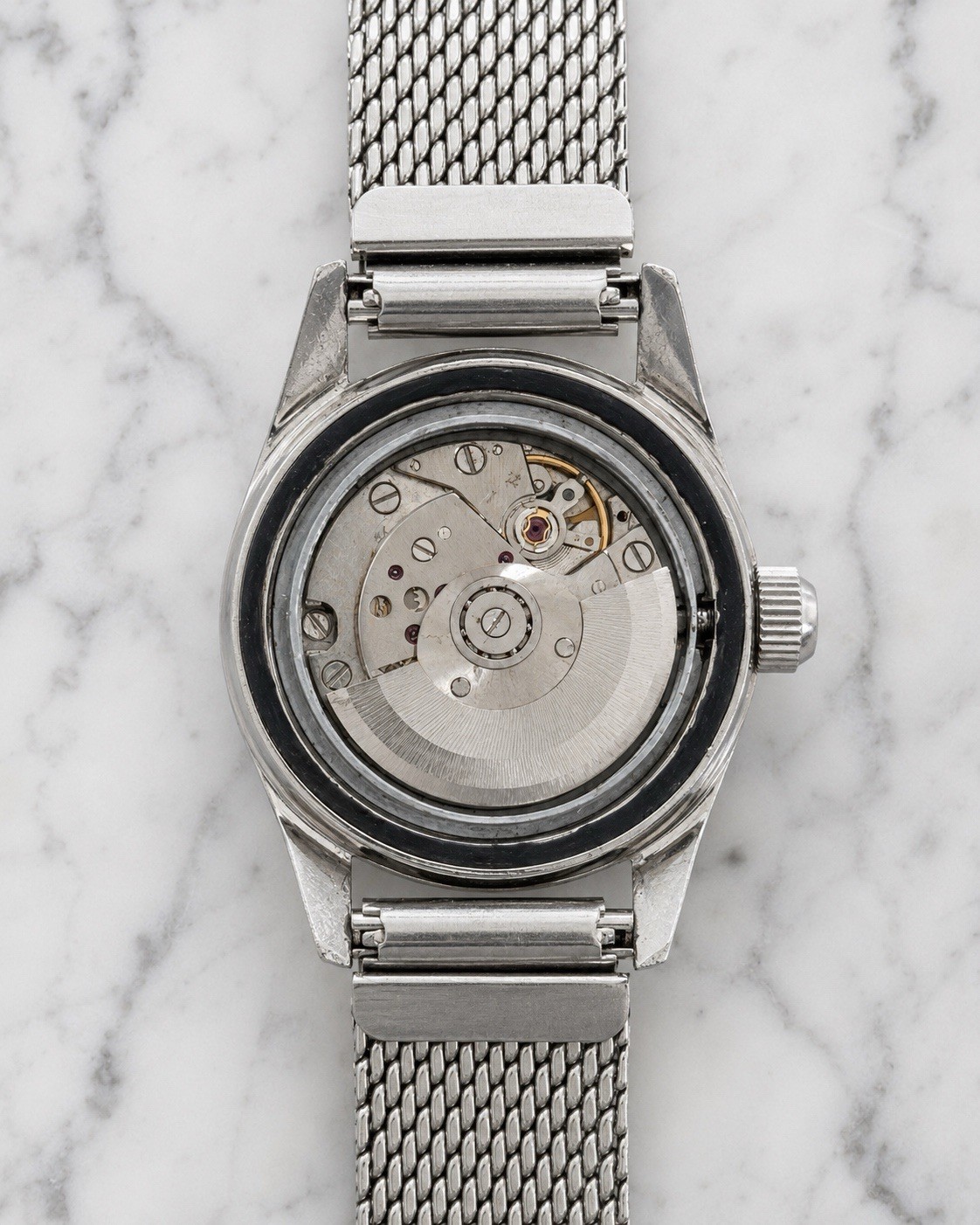 ? RUNS GREAT! Gorgeous 1960s UNIVERSAL GENEVE Ladies 23mm POLEROUTER Automatic