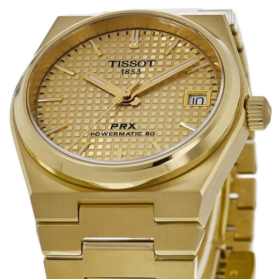 New Tissot PRX Powermatic 80 Champagne Dial Women’s Watch T137.207.33.021.00