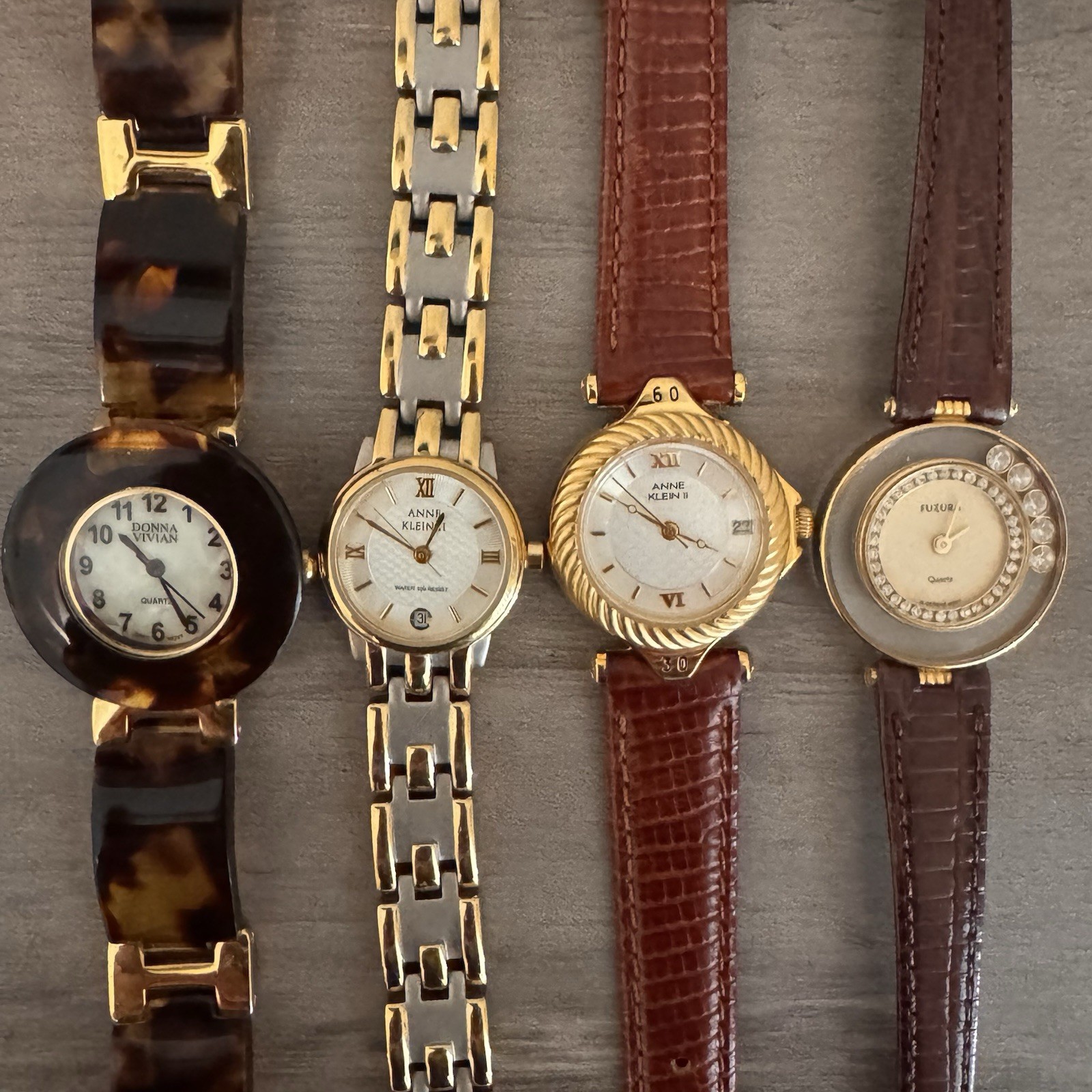 Lot Of 4 Vintage Ladies Wristwatches