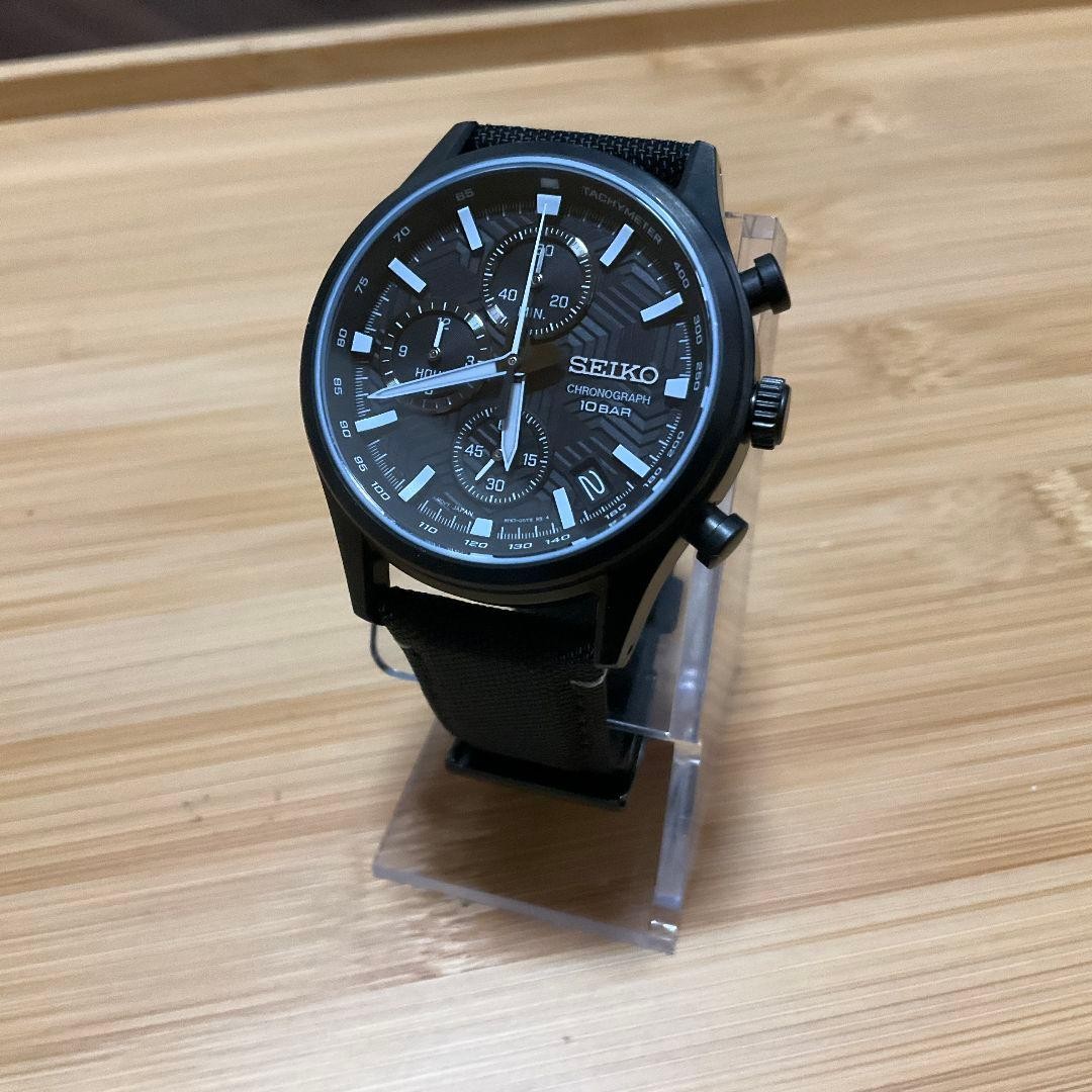 SEIKO Quartz Chronograph Overseas Model SSB421P1