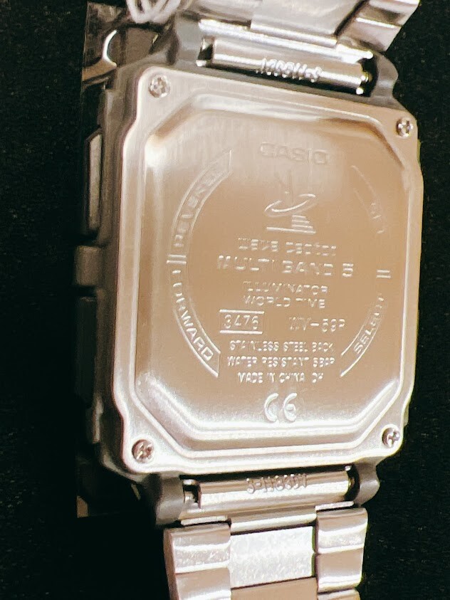 CASIO WAVE CEPTOR WV-59RD-1AJF Men’s Watch Super Illuminator Japan Silver