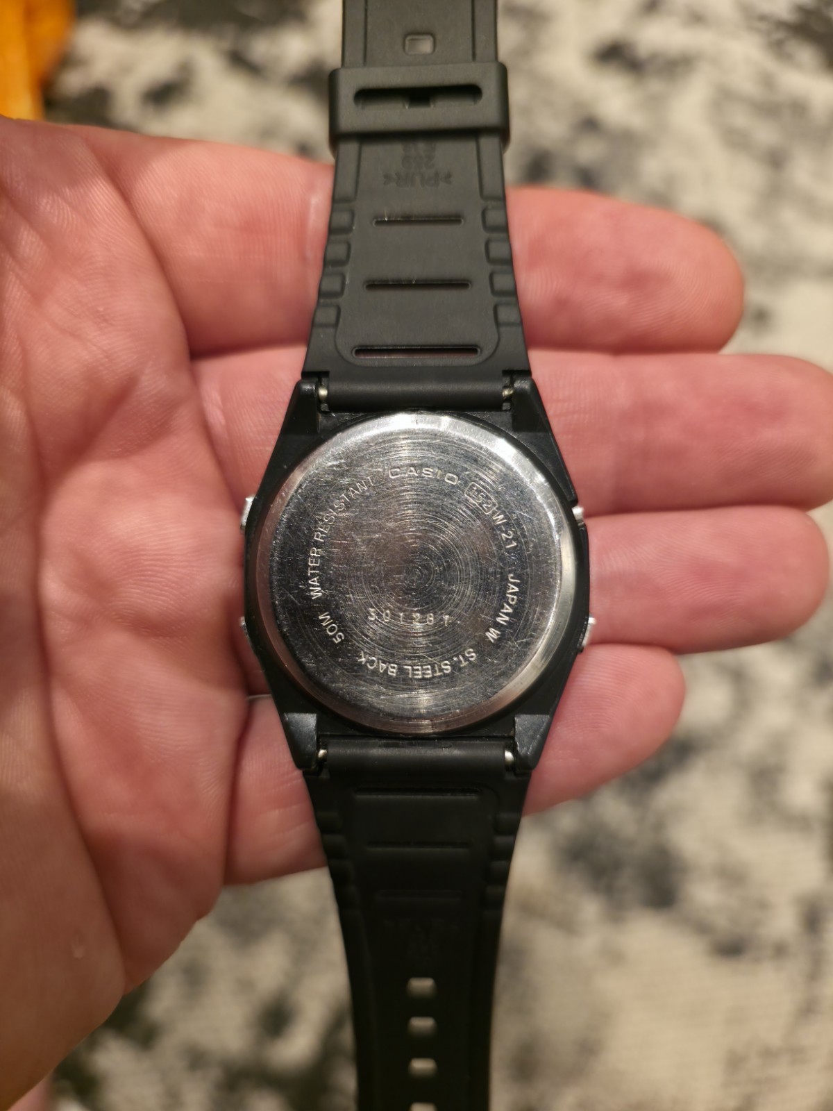 Casio Marlin W-21 Aka Lefty Rare 1980’s Vintage Watch New Battery Fully Working