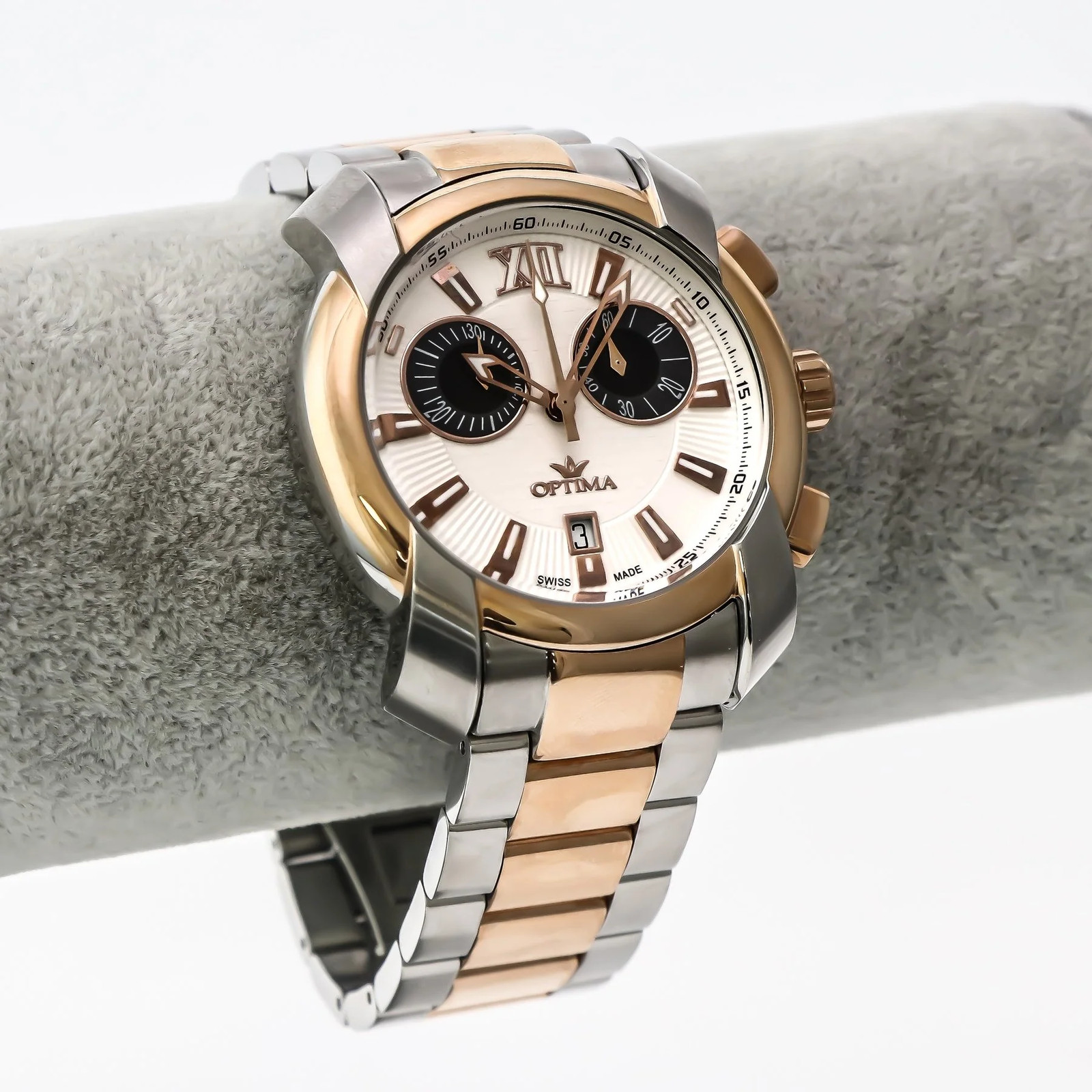 Optima – Swiss Chronograph – OSC275-SR-1 Swiss Ronda Chronograph 43 mm OSC275