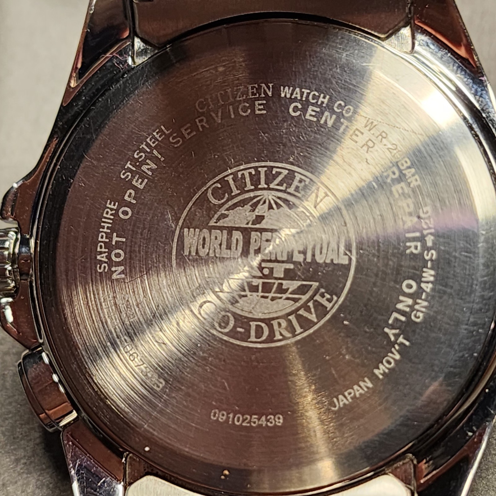 Citizen CB0020-50E Eco-Drive Stainless Steel Perpetual A-T Men’s Watch – Silver