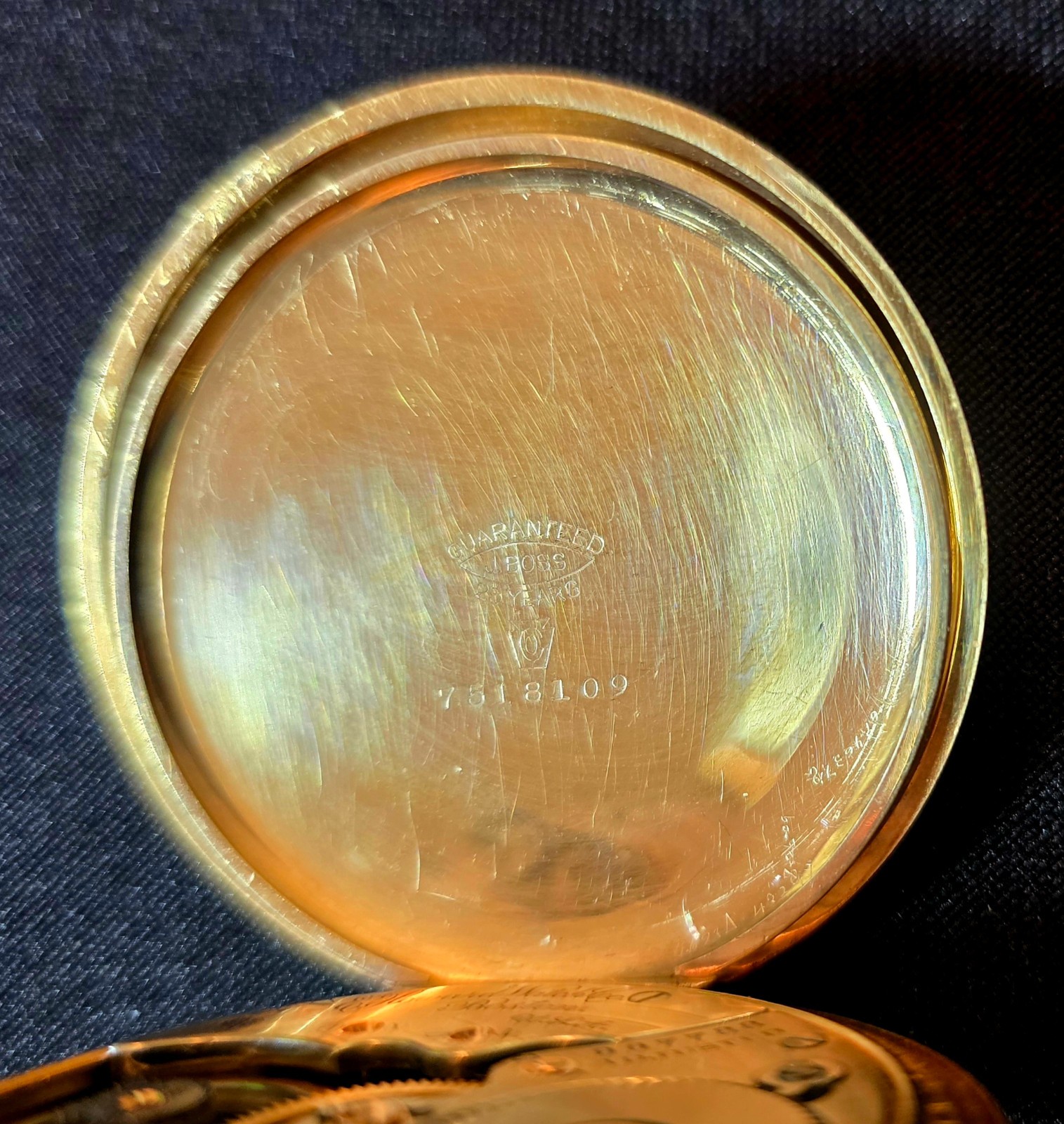 Howard Pocket Watch (Keystone) 16S, 17 J. Keystone / J.Boss 14k Gold Filled Case
