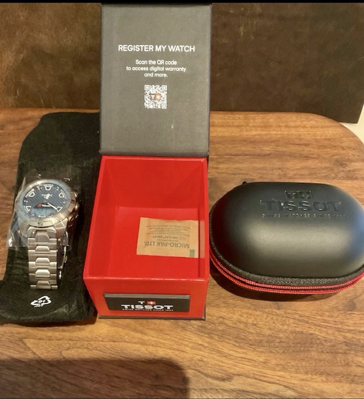 Tissot T-Touch Expert Titanium Digital & Analog Men’s Watch
