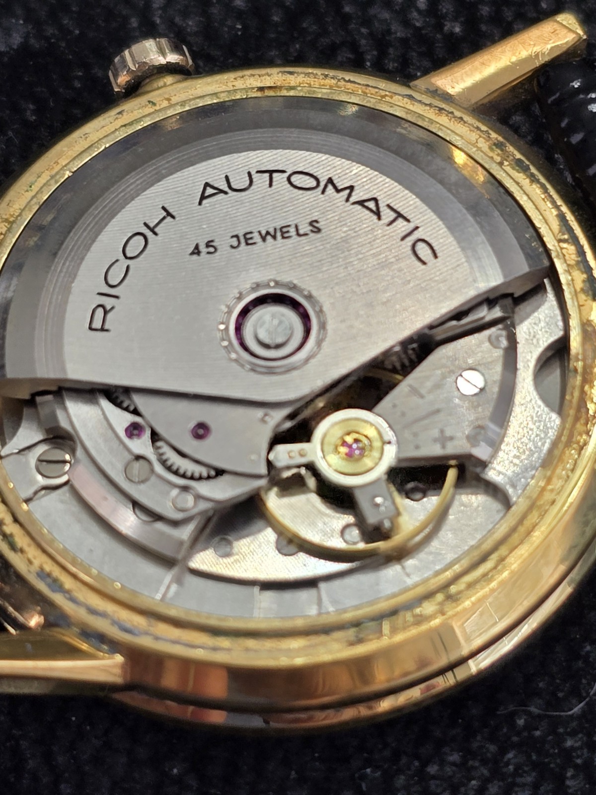 Rare Vintage 1960s RICOH Dynamic Auto 45 Jewel Automatic Gent’s Watch