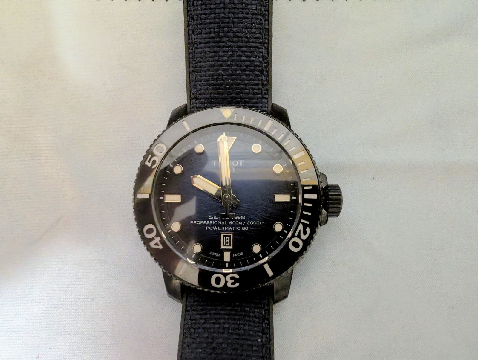 Tissot Seastar 2000 Blue Men’s Watch – T1206073704100