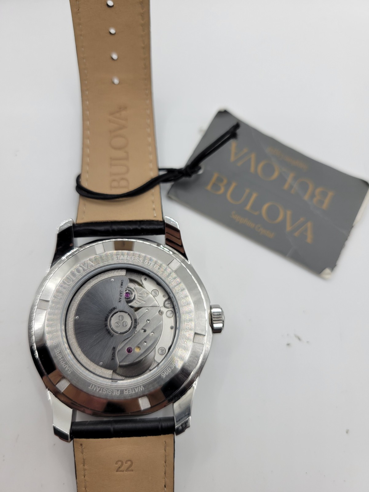 Bulova 96B385 Classic Wilton GMT Automatic Watch 43mm Blue Dial Sapphire Crystal