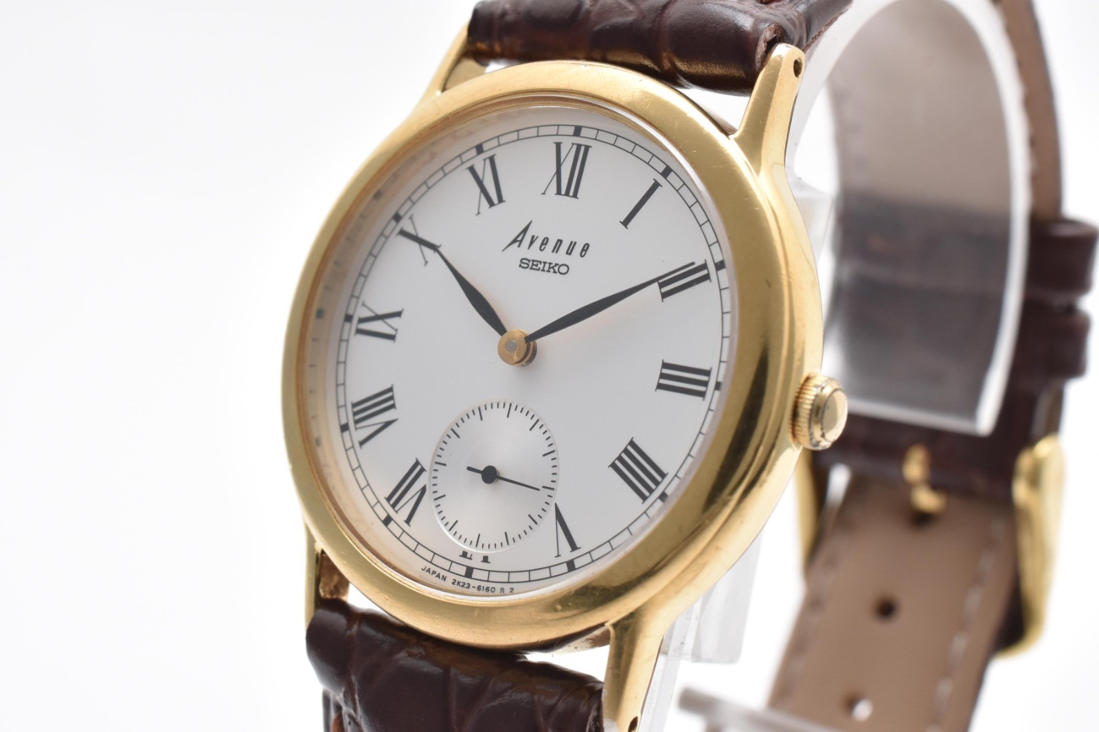 [Near MINT] SEIKO Avenue 2K23-6070 Small Seconds Quartz Men’s Watch From Japan