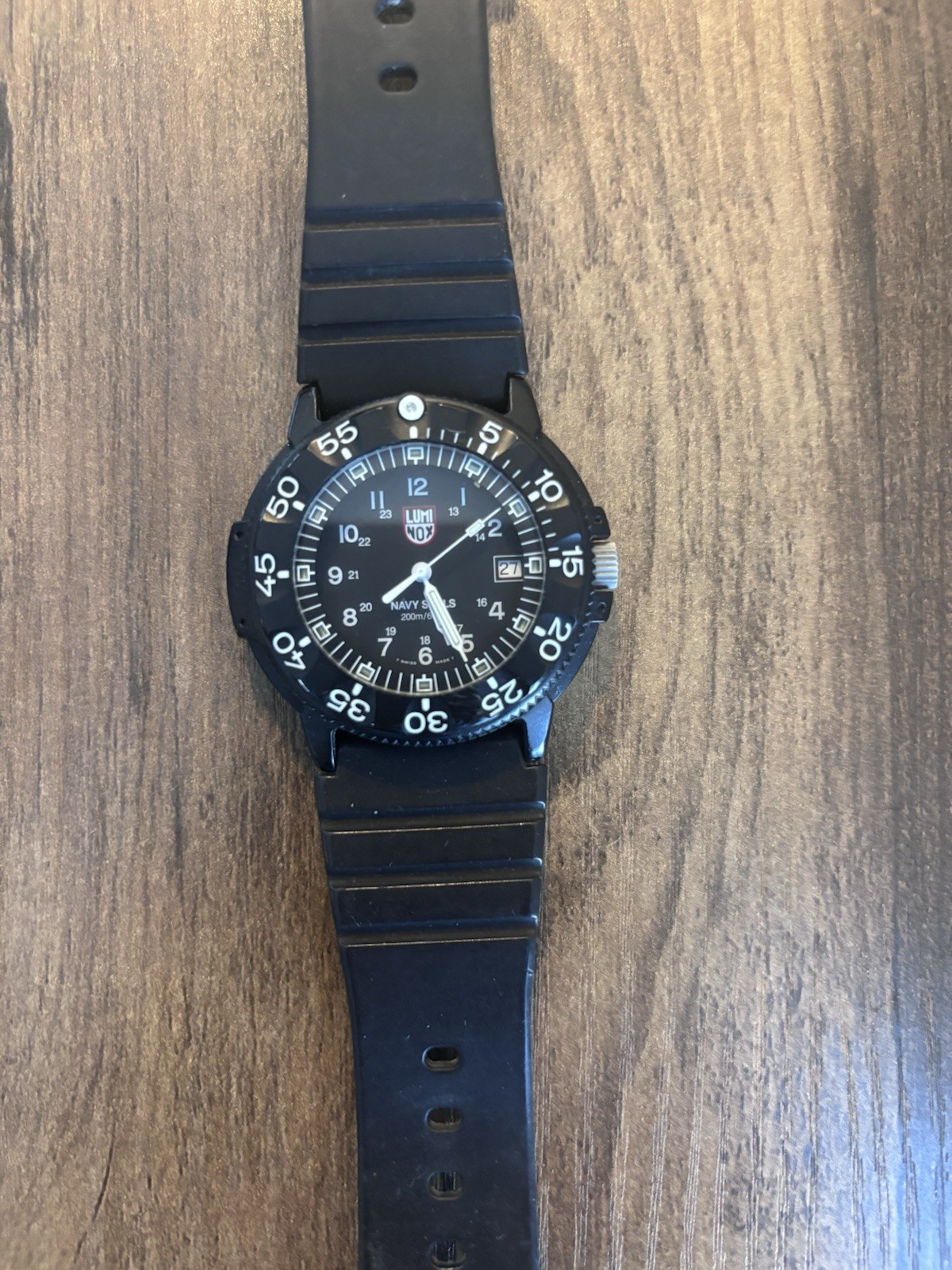 Luminox Navy SEAL Men’s Quartz Diver Watch Date Unidirectional Bezel 200m