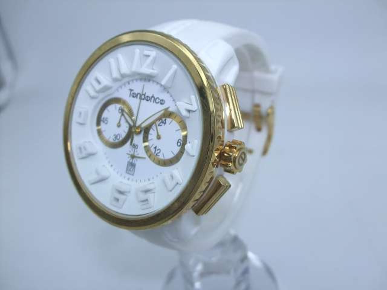 [A3N] Tendence Gulliver Round TG046014 Chronograph Quartz Watch [r9s]