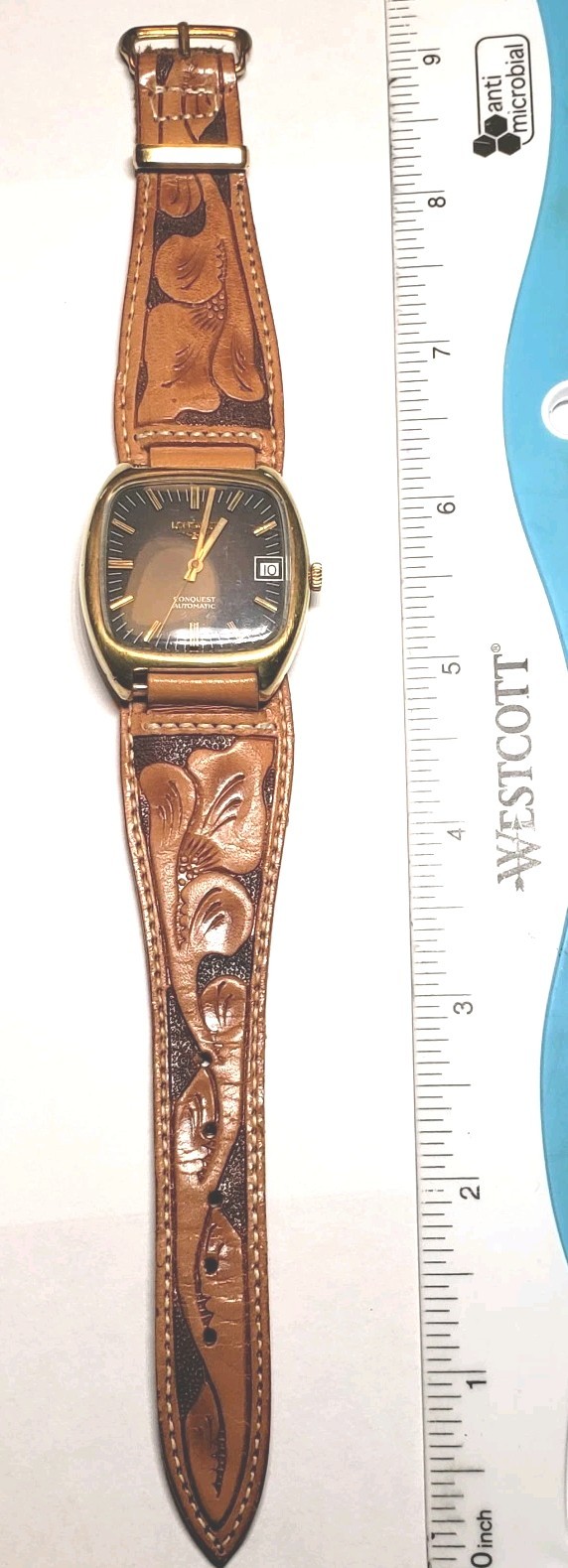 Vintage Longines Conquest 25 Jelews Automatic L633.1 Rare