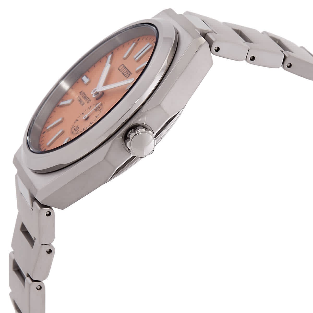 Citizen Zenshin Automatic Salmon Dial Men’s Watch NJ0180-80Z