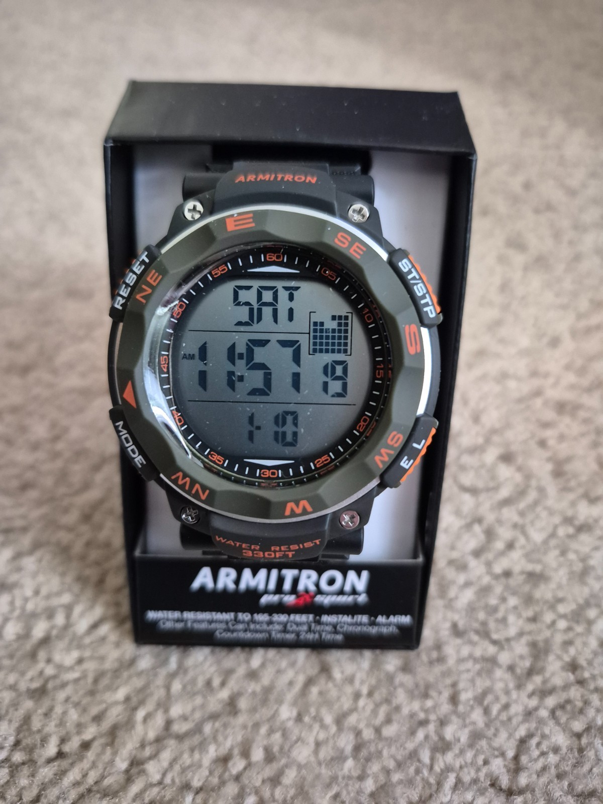 Armiltron Chrono Pro 51mm watch