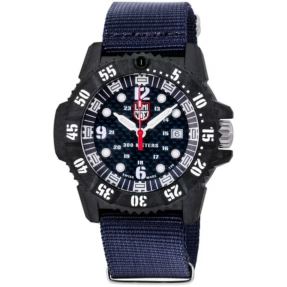Luminox Master Carbon SEAL Limited Edition 46mm Blue Strap Men’s Watch XS.3803