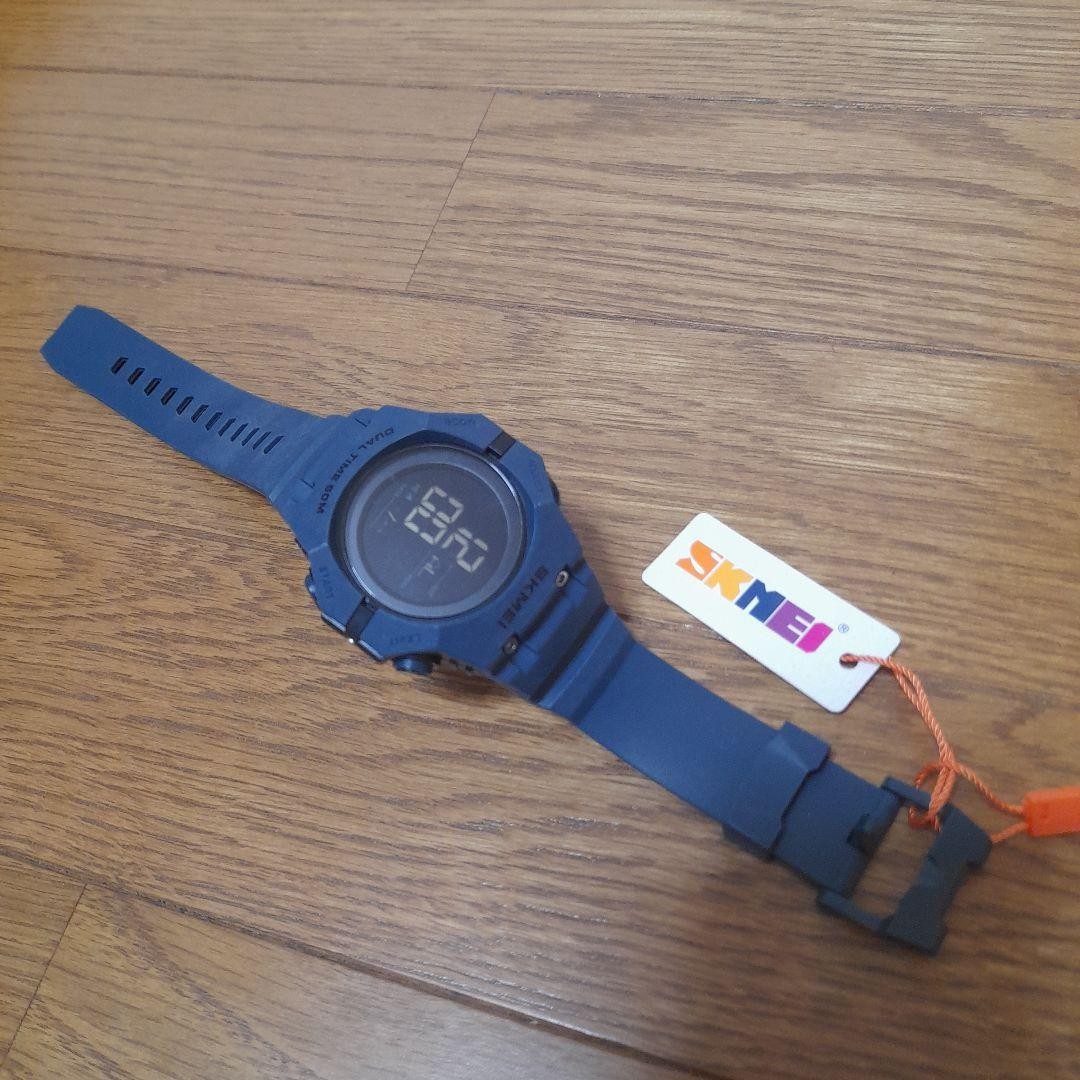 SKMEI digital watch blue