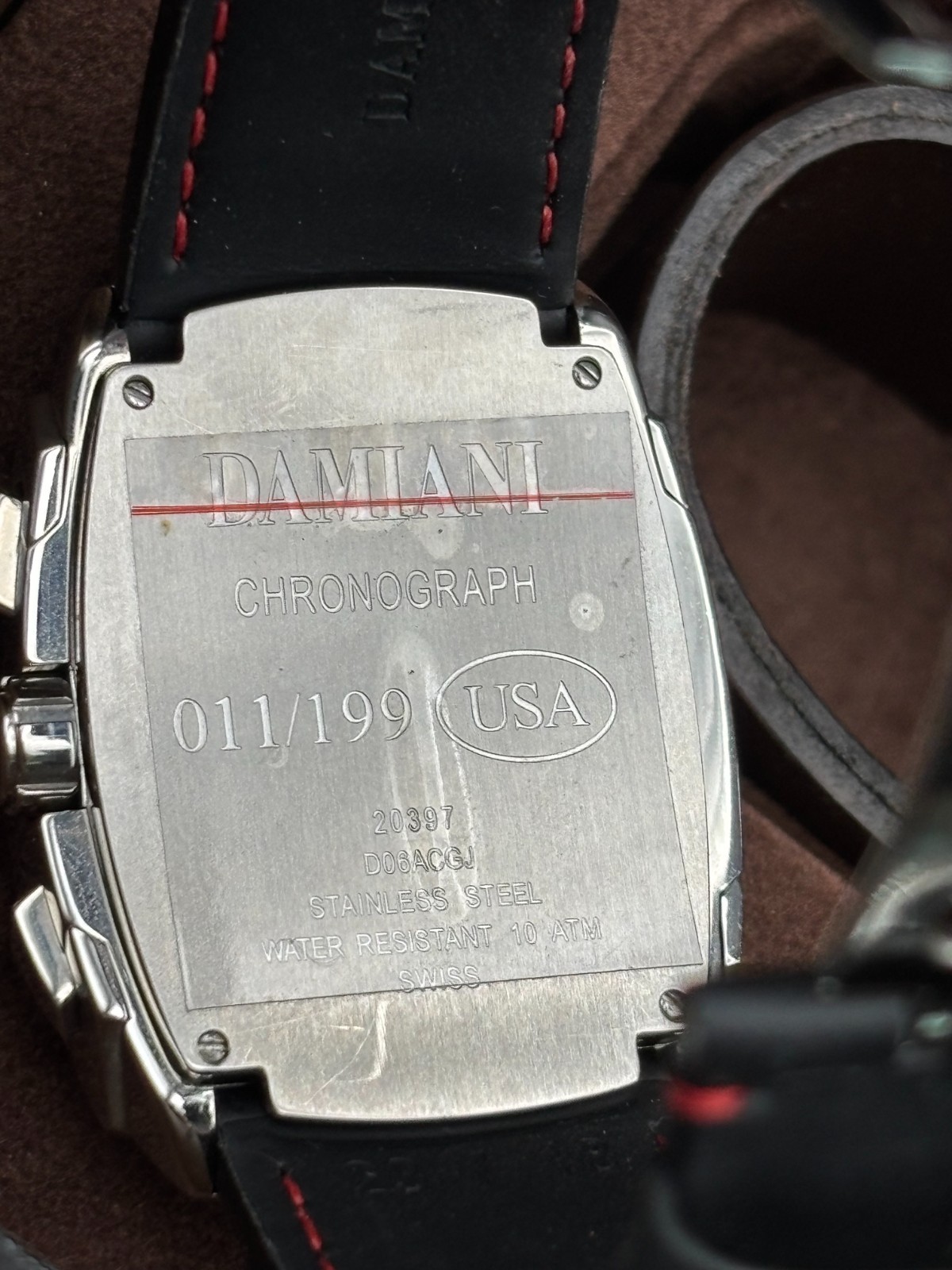 Damiani Ego Chronograph Stainless Steel Limited Production Men’s Watch