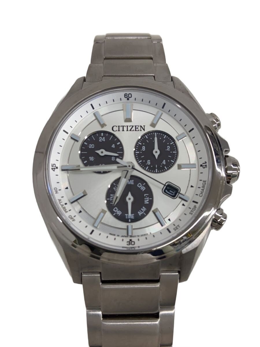 CITIZEN E820-S096081 Solar Quartz Analog Other Mens Watch Excellent JAPAN