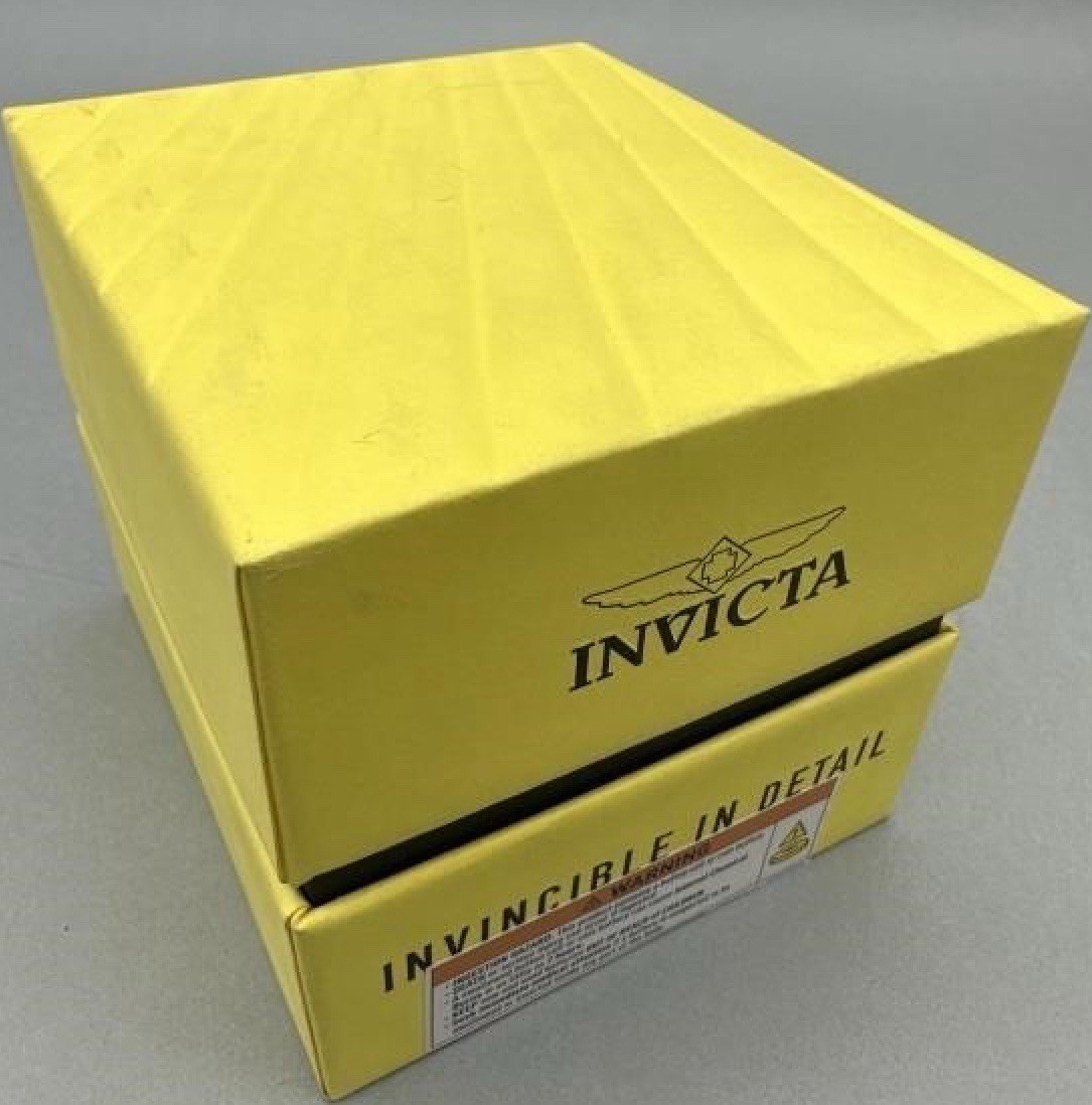 Invicta Bolt 25515 – Trinite Night Glow Chronograph Gold Dial Men’s Watch NEW #2
