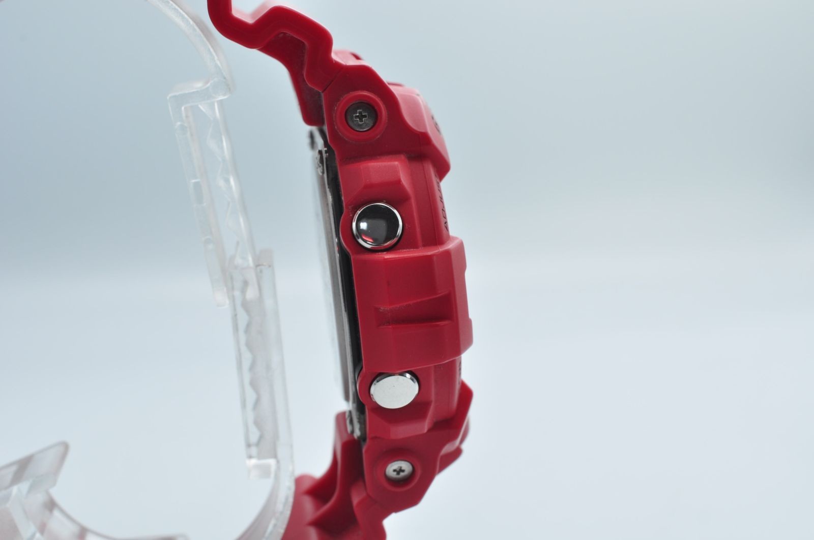 CASIO G-SHOCK GA-800 Watch Quartz Resin Case Resin Band Red Men’s Working
