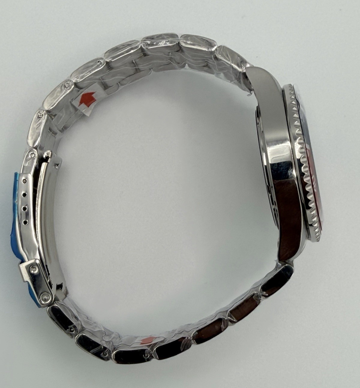 Invicta Specialty Rowan Men’s 40mm Stainless Steel Watch Pepsi Bezel 69482 New