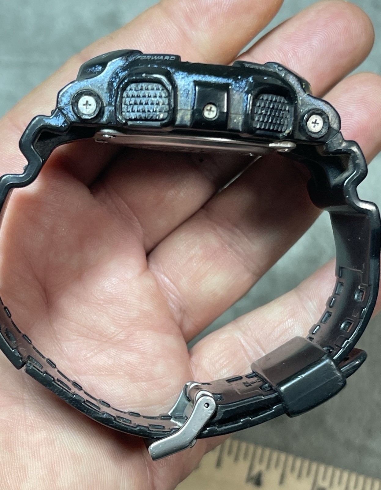 Men’s Casio G-Shock GD-100 (3263) Multifunction Digital Watch ( Flaw ) Runs Good