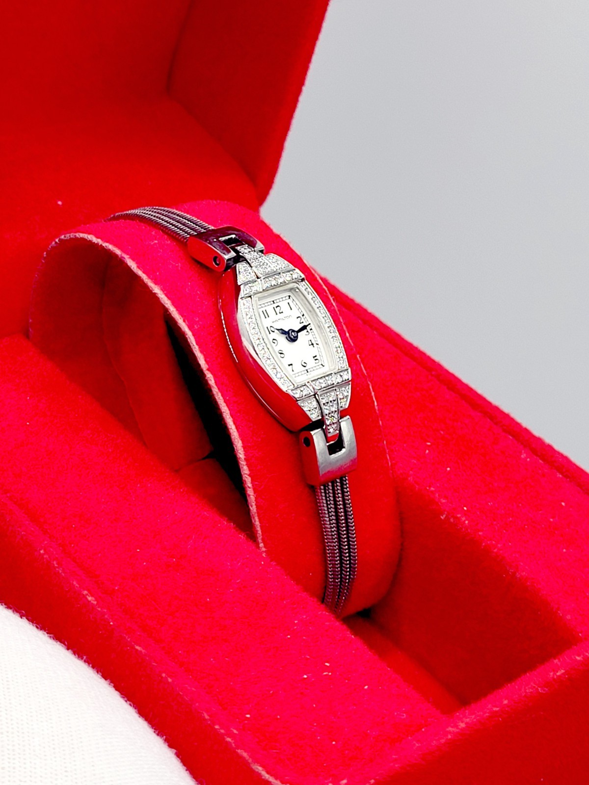Hamilton Lady Diamond Swiss Quartz 14mm [N.MINT] Women’s Watch Works New Battery
