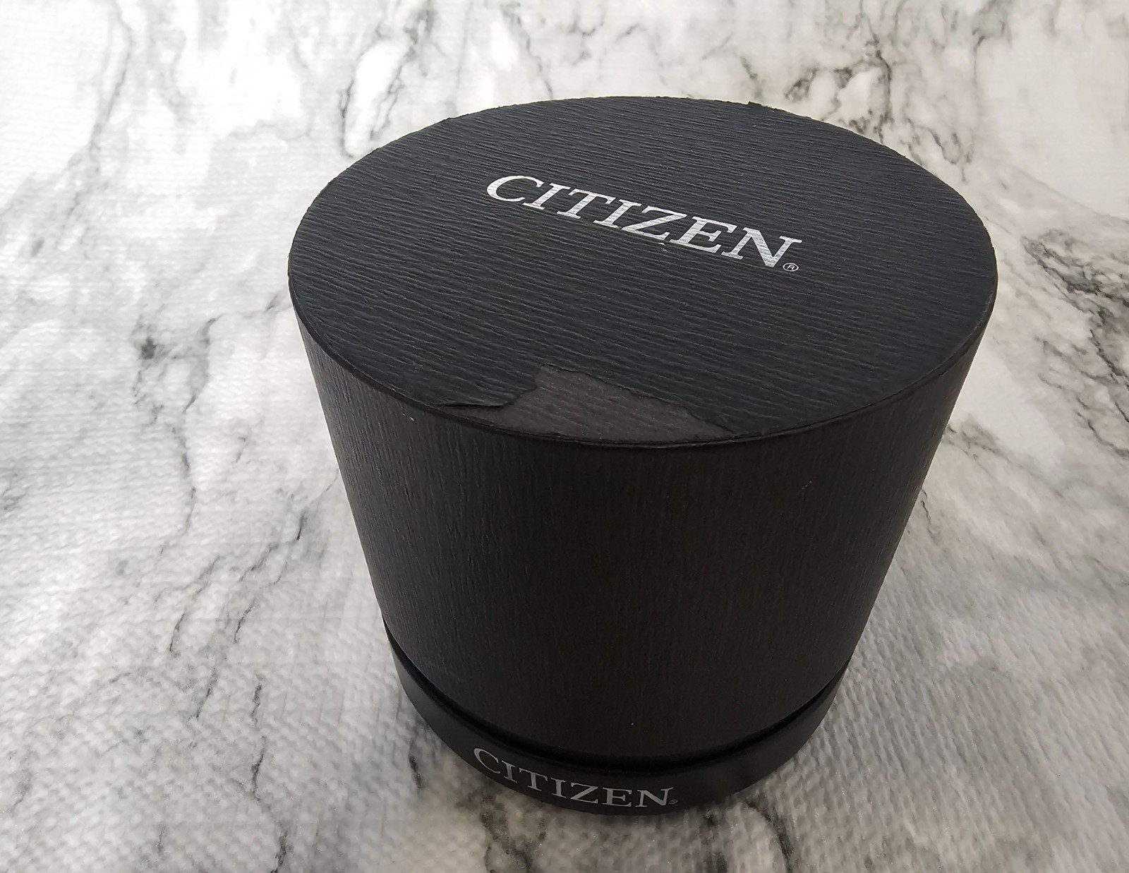 CITIZEN Eco-Drive J165-S086892 Axiom Black Diamond Accent Men’s Watch