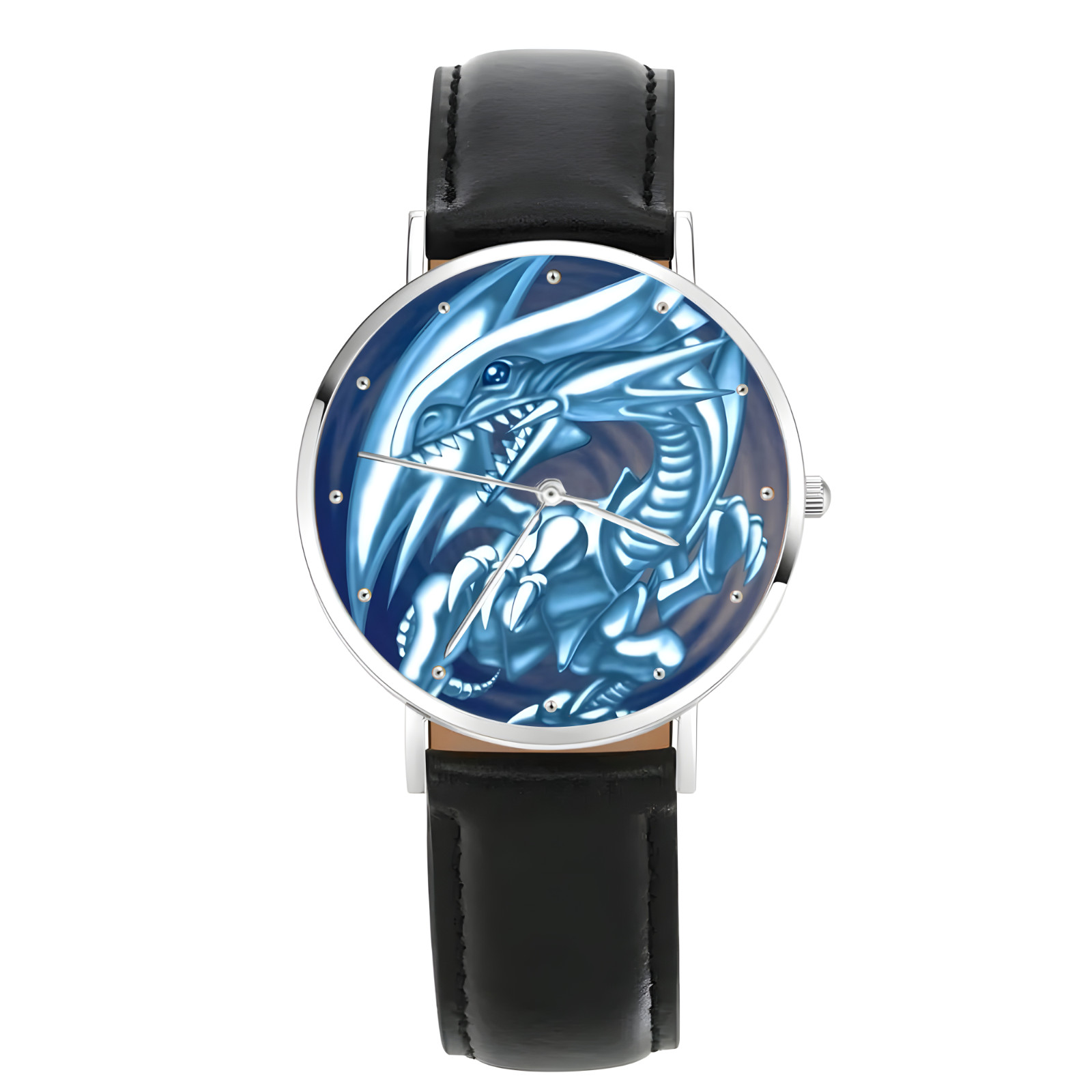 Blue-Eyes White Dragon Art Collection Yu-Gi-Oh! Engraved Wrist Watch
