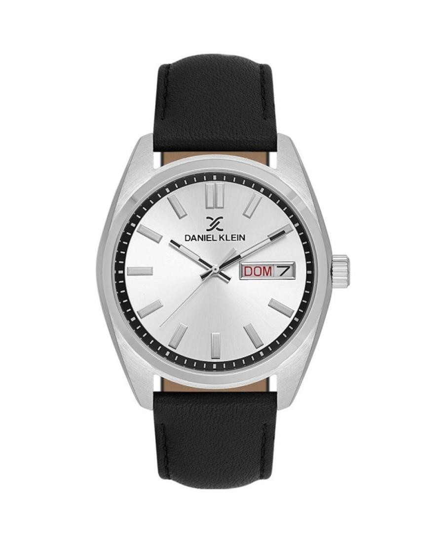 DANIEL KLEIN Men Analog Quartz Casual Watch Classic Dress Silver Dial Waterproof