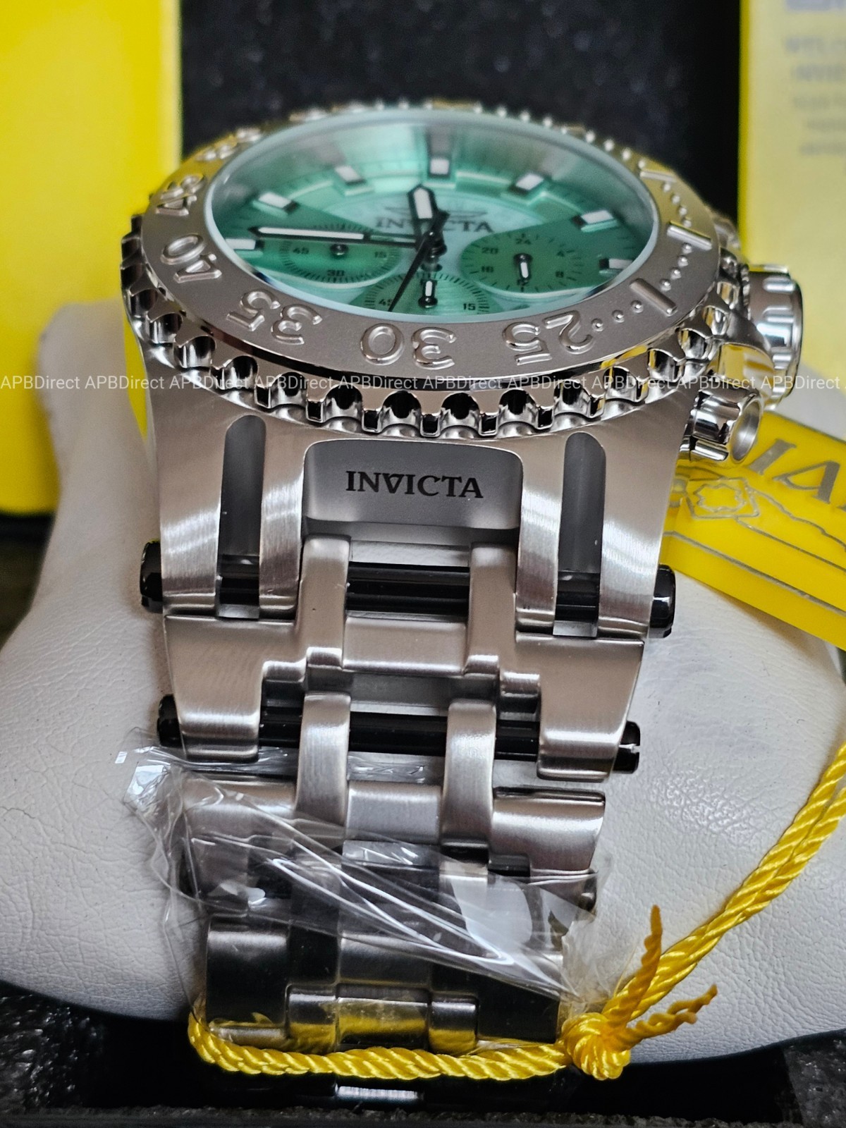 Invicta – CHAOS – Coalition Forces – TURQUOISE Blue 50mm Chronograph Mens Watch