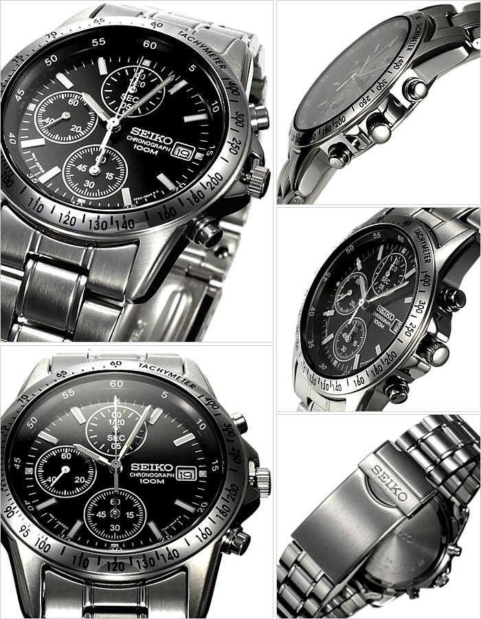 Seiko SND367PC Wrist Watch Chronograph Men’s Official Overseas Model from JPN