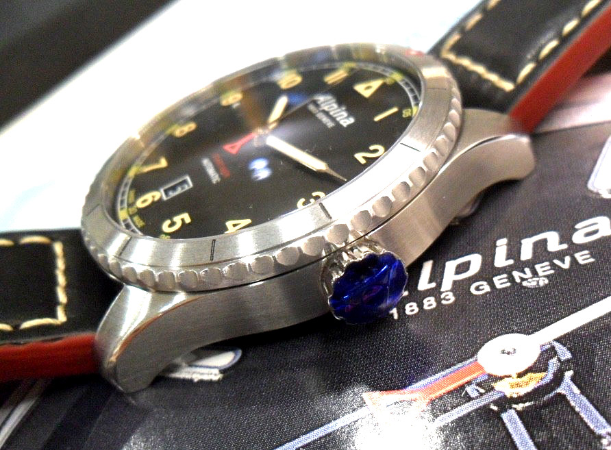 S/S Men’s Alpina Startimer Pilot 41.5 mm Swiss Automatic Watch AL525X4TS SP44/6