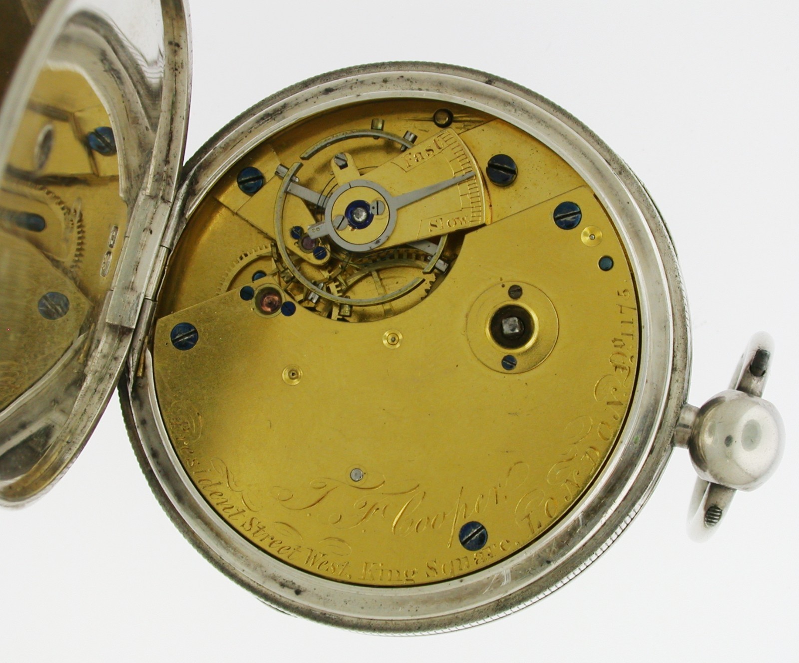 Pocket Watch Rare Silver Duplex Escapement English Hallmark 1828