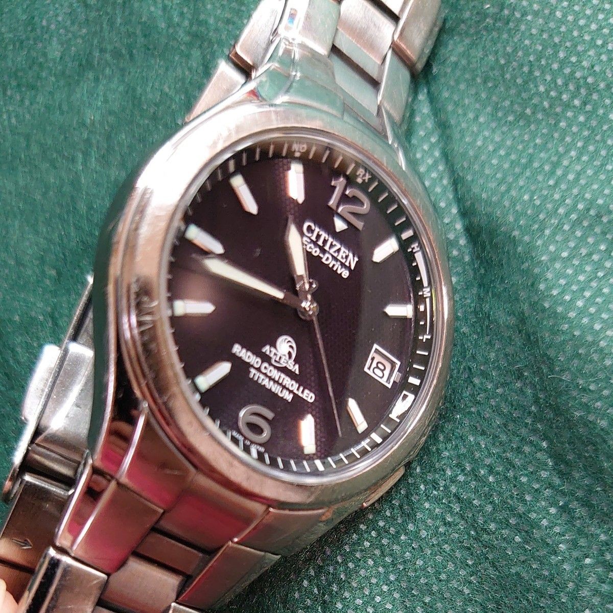 Citizen Attesa Solar-Powered Titanium Silver