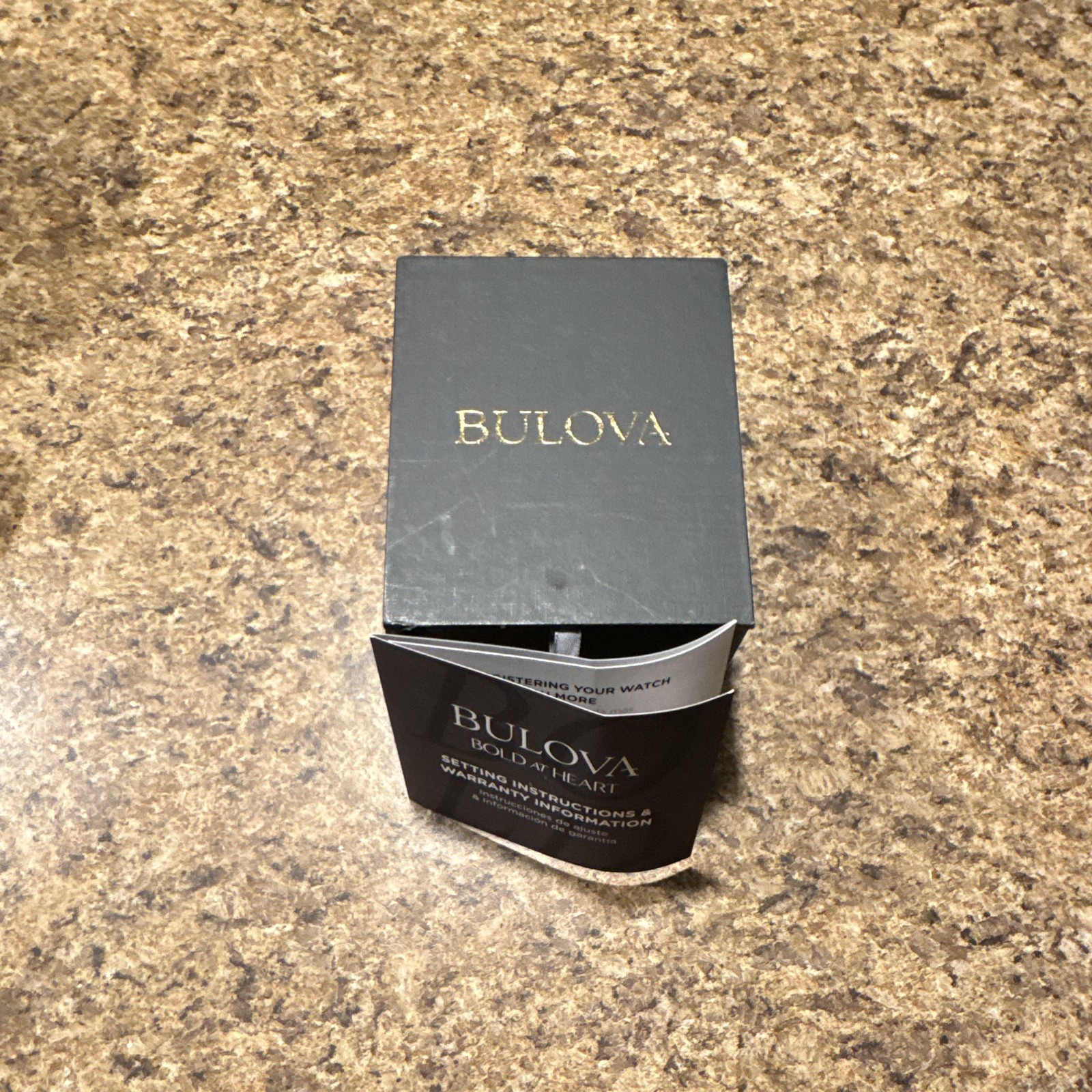 Bulova Wilton 3 hand quartz timepiece. Model number-96B386