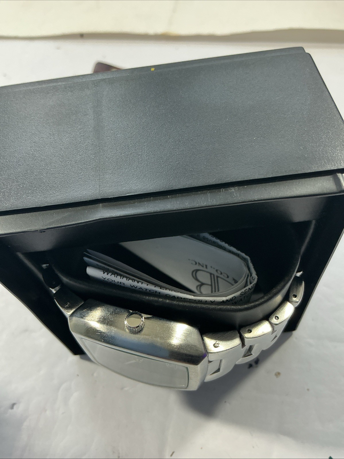 Ford Racing Official Branded Stainless Steel Men’s Watch w/ Box — Unworn