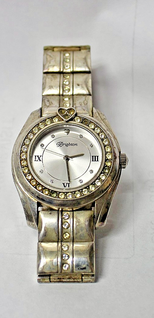 Brighton Dana Point Crystal Bezel Wrist Watch (parts/repair)