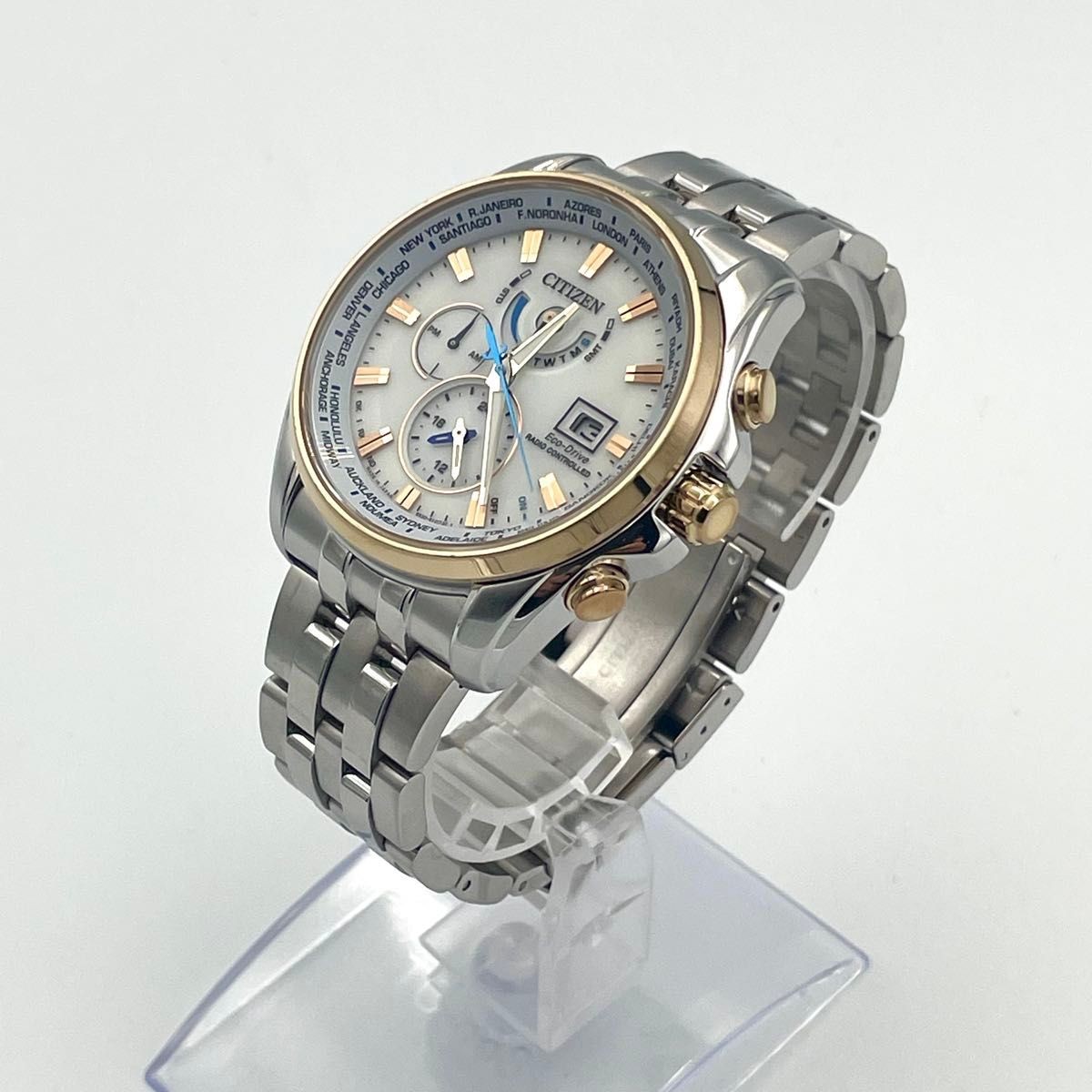 Citizen Attesa AT9064-53A H820 Limited Eco-Drive Radio Titanium