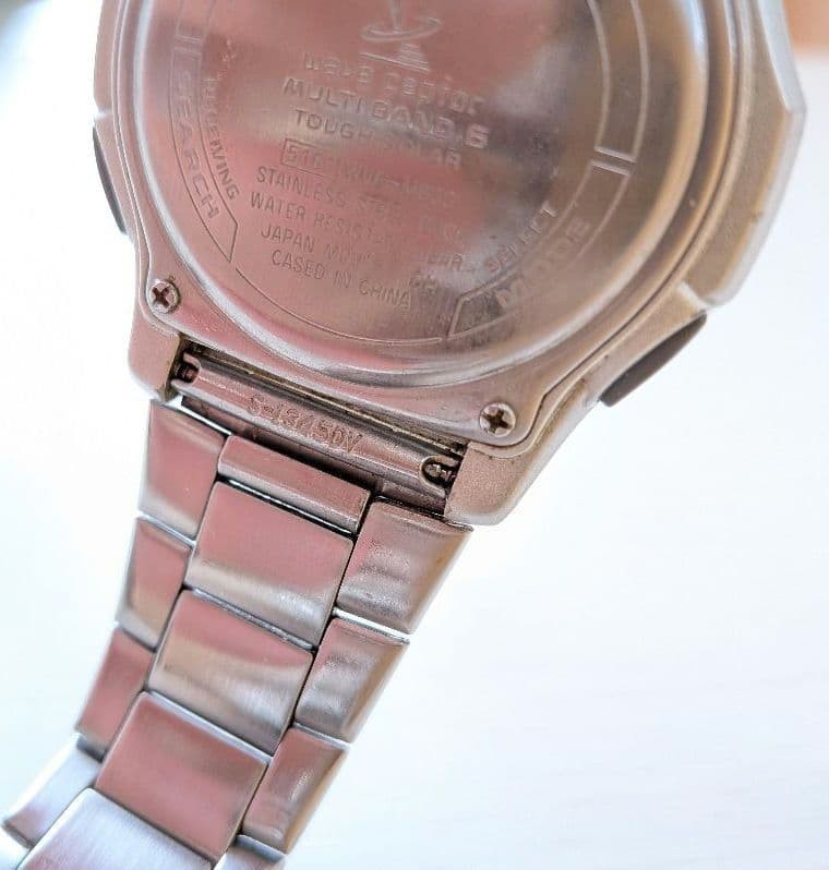 [Working ] Casio Wave Ceptor WVA-M630 Radio-Controlled Solar Watch From Japan