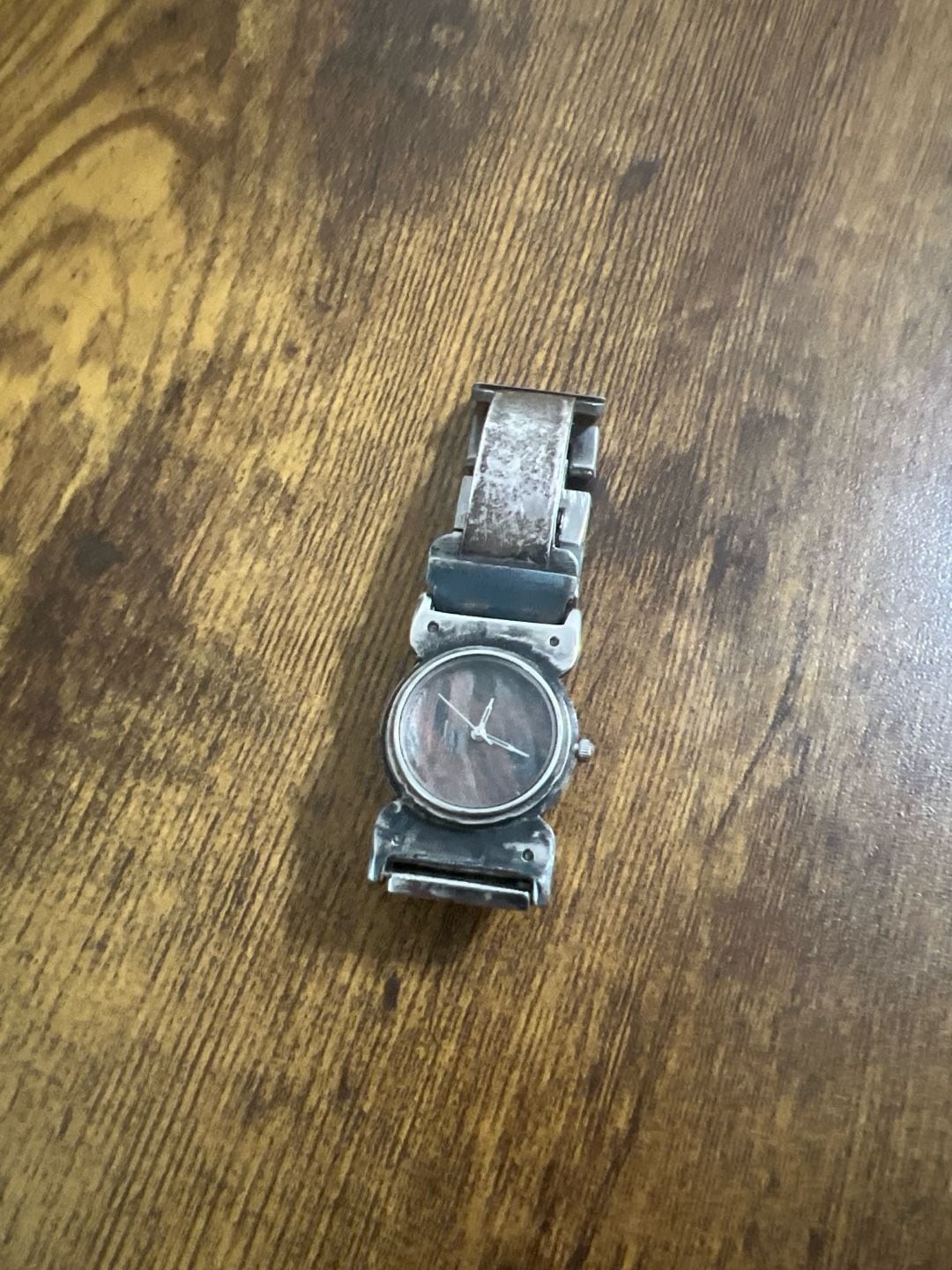 Watchcraft by Eduardo Milieris Handcrafted Industrial Distressed Metal Watch